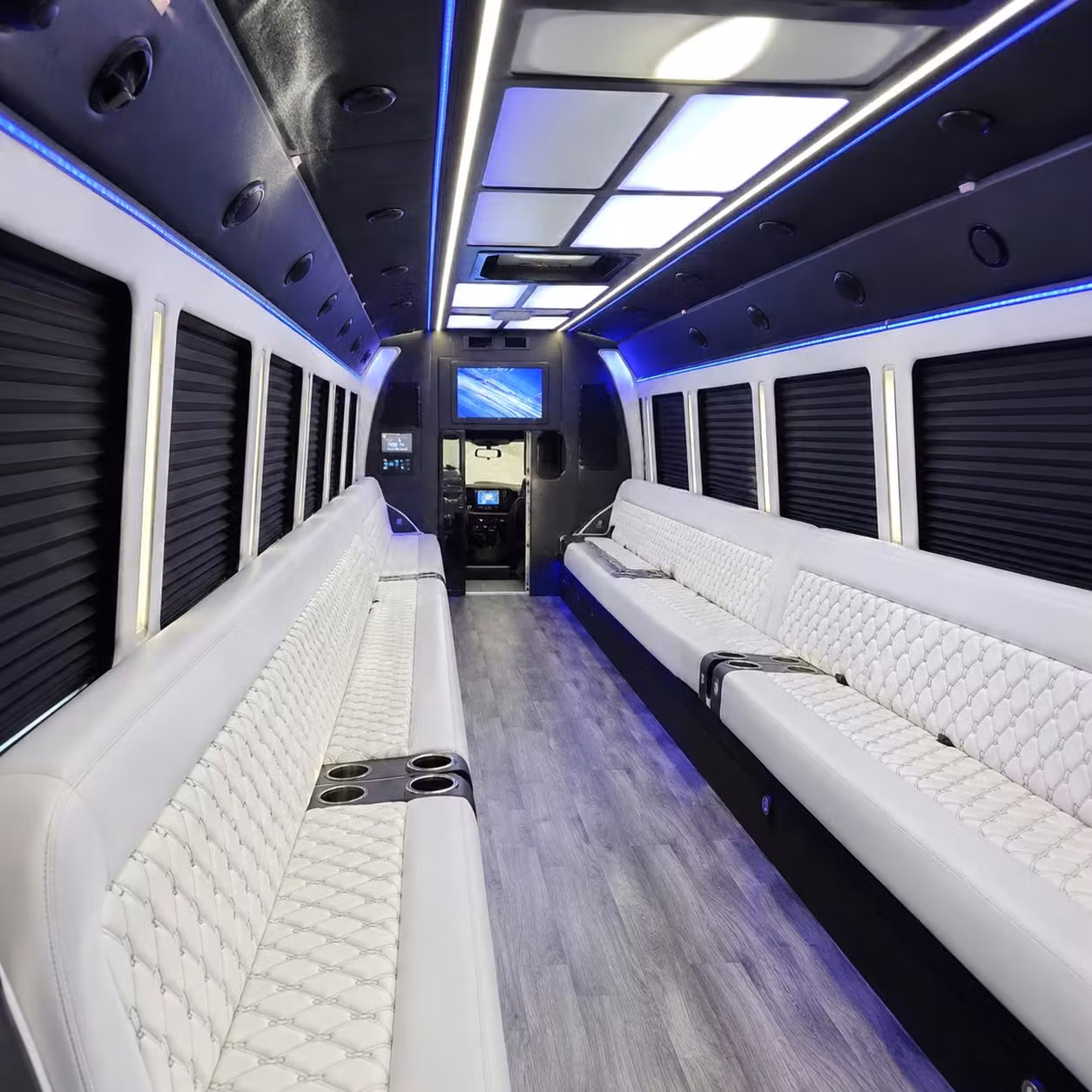 party bus interior
