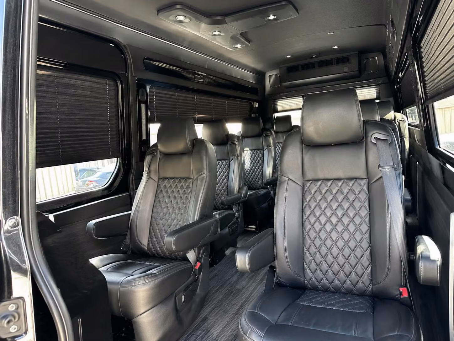 sprinter van with driver interior
